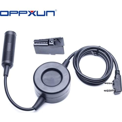 Z-Tactical PTT TCI Walkie Talkie Headset Waterproof Round PTT for Walkie Talkie Motorola Kenwood TYT F8 BAOFENG 5R Radio