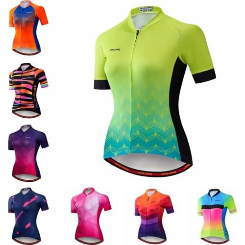 Cycling Jersey Women Summer Short Sleeve Ropa Ciclismo Maillot Biking Shirt Top MTB Road Quick Dry Cycling Clothing