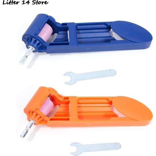 1 Set Corundum Grinding Wheel Drill Bit Sharpener Titanium Drill Portable Drill Bit Powered Tool Parts