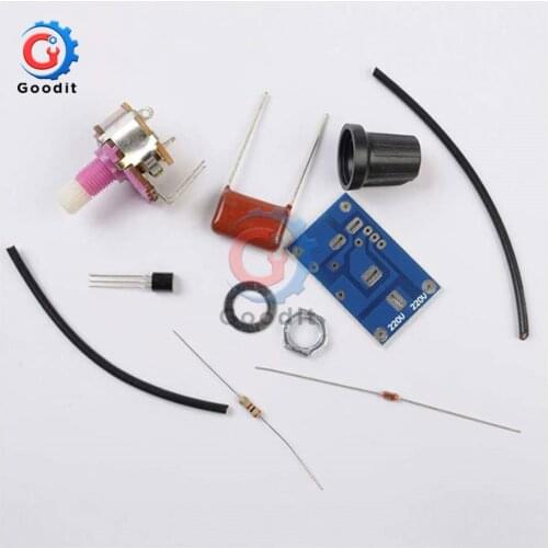 100W Dimmer Module with Switch Speed Regulation Module DIY Kit Components For Arduino