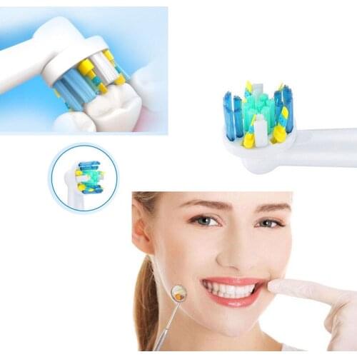 4pcs Electric Toothbrush Heads Replaceable Brush Heads For Oral B Health Vitality