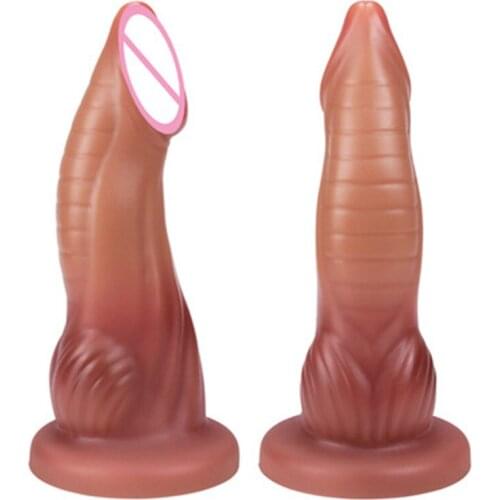 Big Dildo Sex Toy Huge Soft Anal Plug Adults Sex Products Silicone Butt Plug Vaginal Anal Expanders SM Erotic Toys for Men Woman