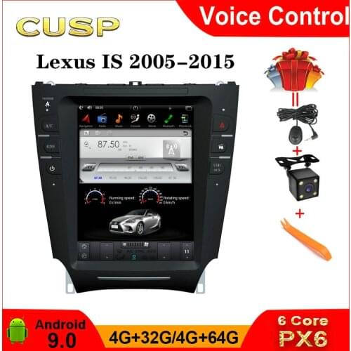CUSP Android 9 Navigation For Lexus IS250 IS300 IS350 Android Auto stereo headunit Multimedia player Car radio CarPlay Car GPS