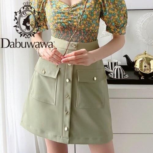 Dabuwawa High Waist Skirts For Women