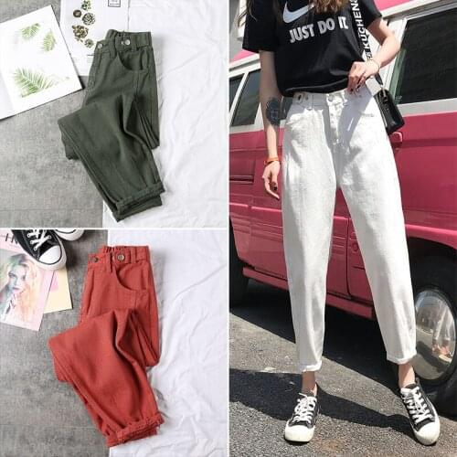 Cheap wholesale 2019 new Spring Summer Autumn Hot selling womens fashion casual Denim Pants FP25322