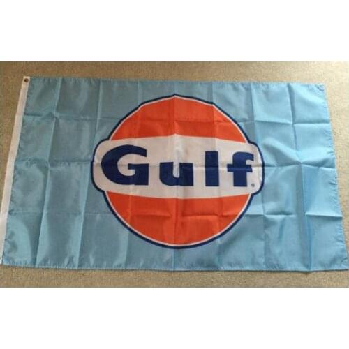 GULF flag 90x150cm with 100D Polyester custom digital print single side banner