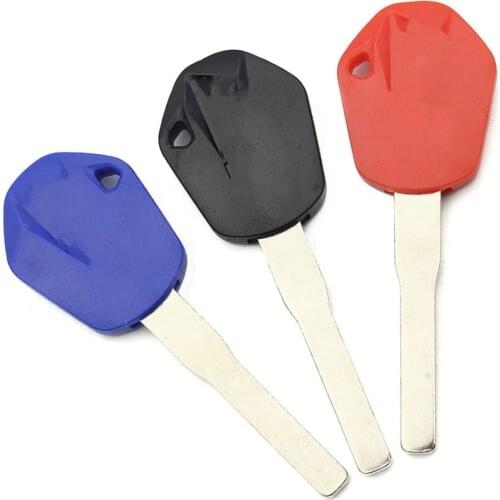 Can Ioaded With Chips 1 Blank Motorcycle Key Cut Blade For KTM Duke 125 200 390 RC125 200 390 Plastic Metal