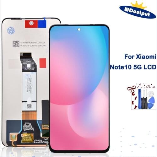 Original NEW LCD For Xiaomi Redmi Note 10 5G LCD Display Touch Screen Digitizer Assembly Replacement For Redmi Note10 5G Display