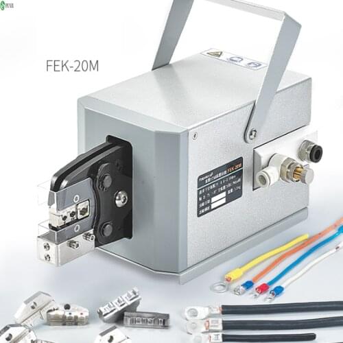 Pneumatic terminal crimping machine Heavy-duty crimping tool crimping wire terminal machine various tubular rectangular shapes