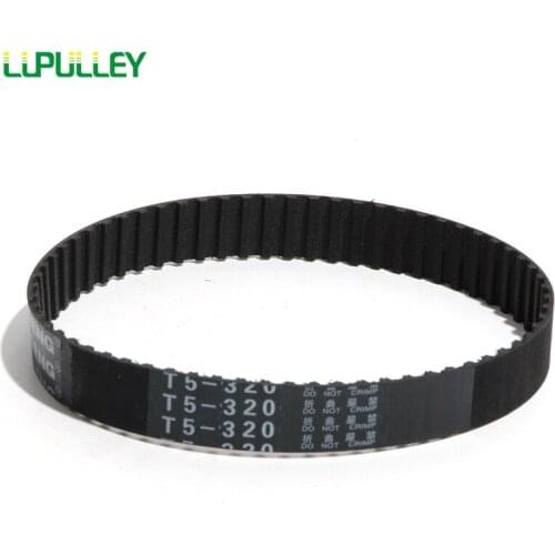 LUPULLEY T5 Model Timing Belt With Width 10/15/20/25/30/35/40/45/50mm Pitch Length 725/740/750/755/780/790/800/810/815/840/870mm