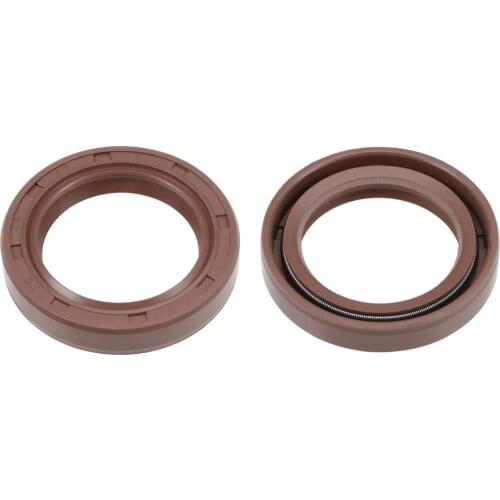 Uxcell Oil Seal 35mm Inner Dia 60mm OD 10mm Thick Fluorine Rubber Double Lip Seals