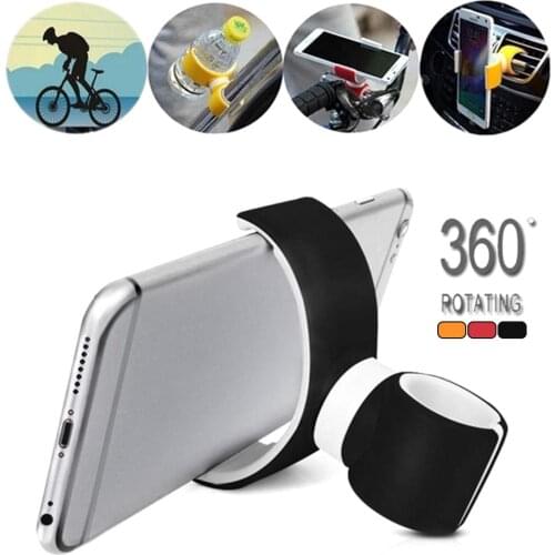 Car Phone holder Universal 360 Degrees Rotation Air Vent Mount Car Cell Phone Holder Bracket Adjustable Stand Stable Bracket