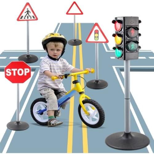 Childrens Simulation Traffic Lights Transportation Toys D08C