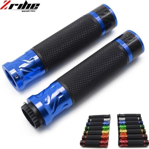 7/8'' Motorcycle Handle bar Handlebar Grips&ends 22mm Moto Racing Grips FOR DUCATI 1199 Panigale Diavel 1098 848 yamaha suzuki