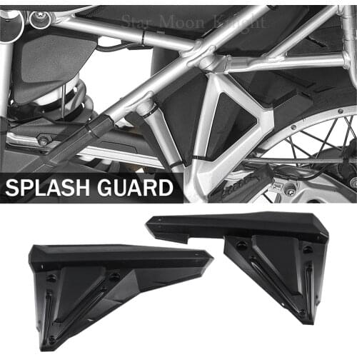 Rear Fender Cover Mudguard Extension Splash Side Frame Panel Guard pillion footrest holder For BMW R1200GS R1250GS LC Adventure