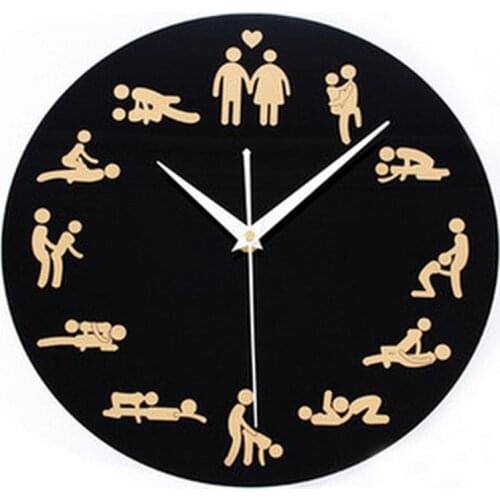 New arrival hot sale real 3d diy wall clock watch clocks diy 3d Circular Portrait Europe Quartz Living Room
