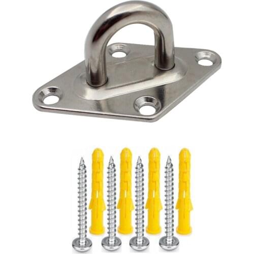 Ceiling Hanging Kit Anchor Suspension Bracket Hook Hanger Stainless Steel Mount For Hammock Sex Swing Hanging Chair Sandbag