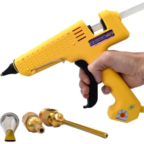 250W Specialty Solizer Adjustable heating temperature Glue Tool Kit With 11MM Hot Melt Glue Sticks 1 Copper Nozzle Glue - Gun