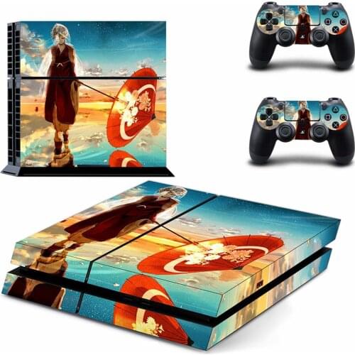 Anime Cute Girl PS4 Stickers Play station 4 Skin Sticker Decals For PlayStation 4 PS4 Console & Controller Skins Vinyl