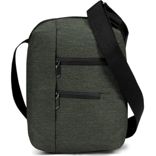 CAI Zipper Messenger Shoulder Bag for iPad 9.7" Tablet iPad Handbag Mobile Phone Office Bags Crossbody Sling Briefcase Style