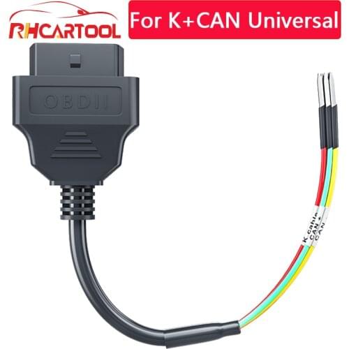 Universal OBD2 Connector For Motorcycle Motorbike K+CAN OBD2 Cable For YAMAHA 3pin For HONDA 4Pin For KTM 6pin For DUCATI 4Pin