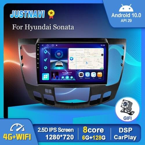 Car Radio For Hyundai Sonata 2009 Multimedia Video Player DSP Navigation Bluetooth Android 10.0 GPS BT Audio Stereo Carplay 9