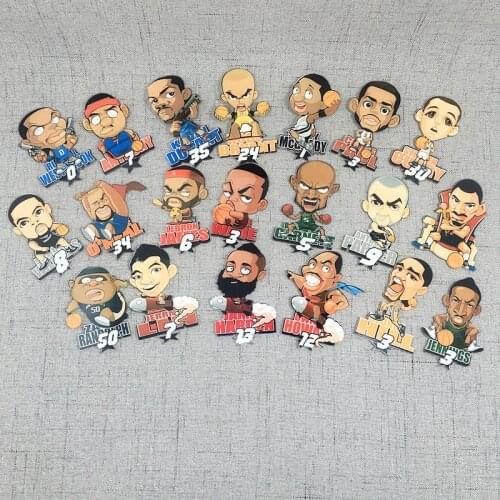 Basketball stars anime action figure prefect quality acrylic fridge magnets classic toys for children home decoration