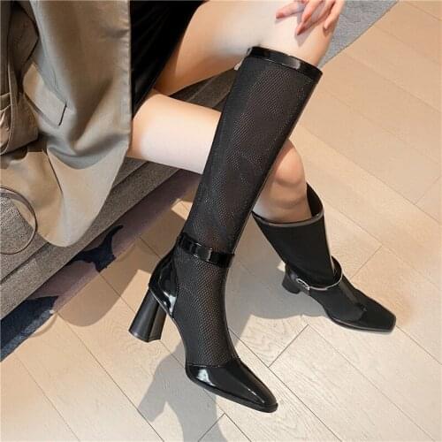 Summer Fashion Ladies Boots Sexy High Heels Comfortable Sandals Casual All-match Womens Shoes Striptease High Heels New