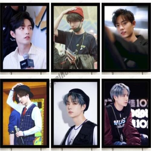 Chen Qingling Canvas Painting Xiao Zhan Wang Yibo Wall Art Nordic Posters and Prints Wall Decor Pictures Living Home Decoration