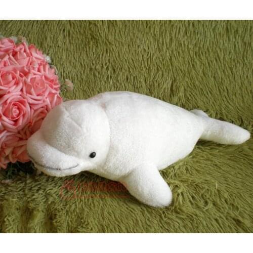 Lovely cartoon white whale doll ,soft plush toy,throw pillow home decoration birthday gift h2841
