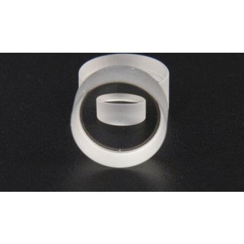 10mm Mini Optical Glass Focal Length -16.69mm Optics Double Concave Glass Lens Minifier Lens 2PCS Biconcave Lens