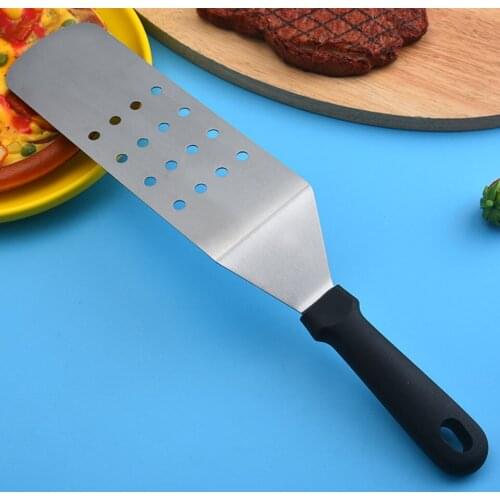 Stainless Steel Cake Pizza Server Blade Cutter Long Pie Pizza Shovel Cake Spatula Cake Knife Baking Tool