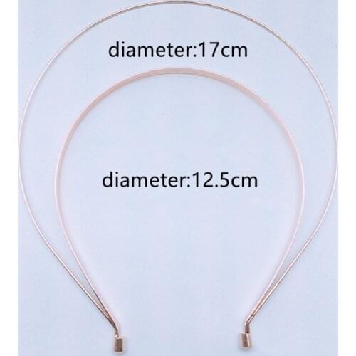 New Gold Plate Crown Design Headband Wedding Hair Accessories Hair Bands Tiara Crown Bridal Jewelry For Women Girls