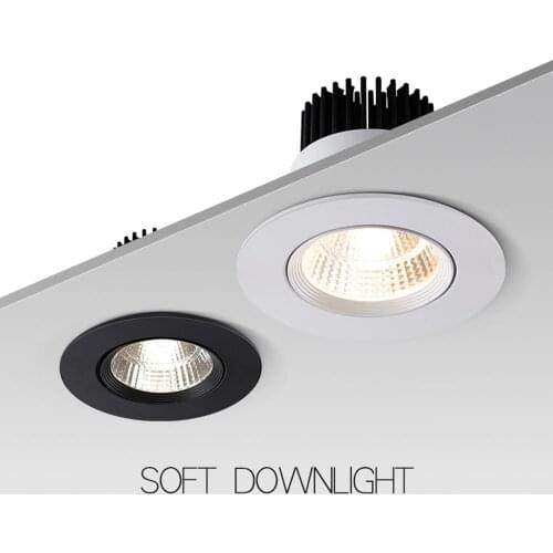 Led recessed COB spot light 5W 7W 15W LED Spotlight Lamp 110V 220v Led Downlight Include Led Driver Indoor Ceiling light lamp