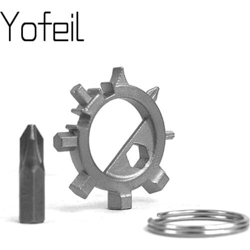 Camping Equipment Screwdriver Pocket Multi-tool Survival Tool Outdoor Accessories Multitool Keychain Hiking Accessories