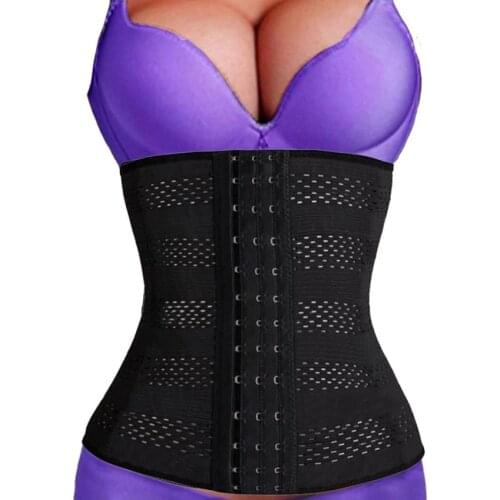 Women waist trainer body shaper waist trainer corsets tummy tuck belts sexy women slimming shapewear burning cinta modeladora