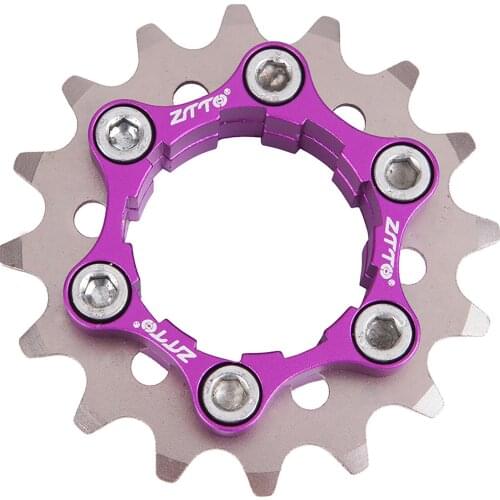 ZTTO MTB Single Speed Cassette Single Cog 1Speed Gear 16T 17T 18T 19T 20T 21T 22T 23T Freewheel K7 Cassette Bicycle Sprocket