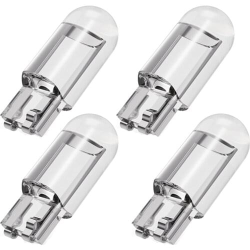 10PCS T10 W5W 194 12V LED Bulb White Yellow Red Ice Blue Green Pink Led Lights for Car License Plate Lamp Dome Light