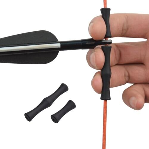 1X Finger Tab Guard Bowstring Saver Protective Silicon Release Archery Bow Recurve Bow Free Shipping