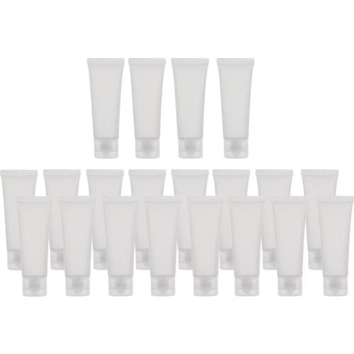 200Pcs Frosted Empty Tubes Skincare Cream Travel Bottle Containers