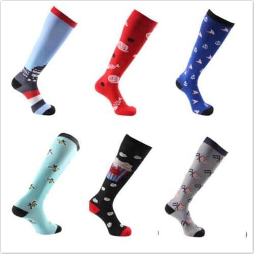 5pair Compression Graduated Athletic &amp Medical For Men Women Running Flighttravels Leg Nurse Stocking Stretch Hose