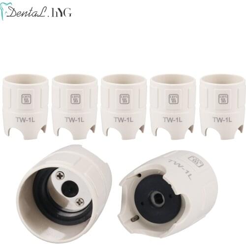 5 pcs Dental Ultrasonic Scaler Tips Torque Fit Woodpecker UDS Scaler TW-1L Tip Key Dentist Instrument Air Scaler Tips Wrench