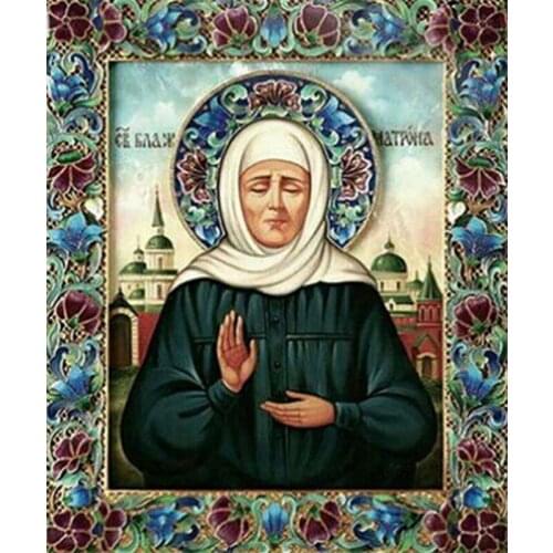 5D DIY Diamond Painting Our Lady Religion Icons Diamond Embroidery Picture of Resin Cross Stitch Full Diamond Mosaic Home Decor