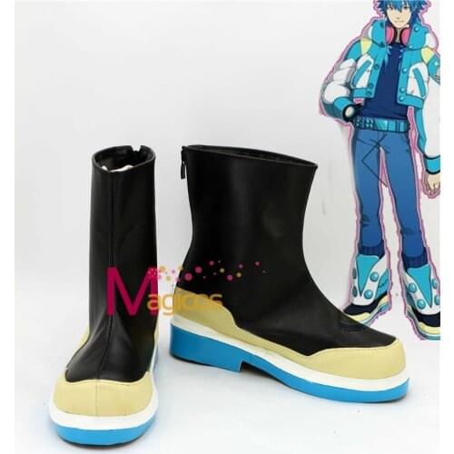 Anime Dramatical Murder DMMD Seragaki Aoba Boots Cosplay Party Shoes Custom Made