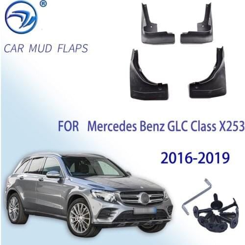 Garde-boue de voiture pour Mercedes Benz GLC classe X253 2016-2019 WO/RB garde-boue garde-boue garde-boue garde-boue garde-boue