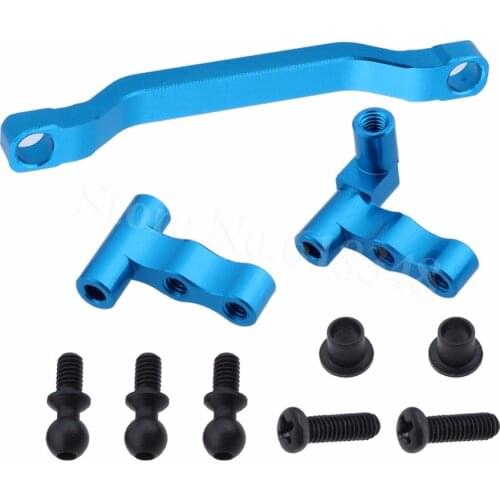 For RC WLtoys A959 Upgrade Parts Aluminum Steering Linkage Mount With Bushing A949-08 Metal Accessories