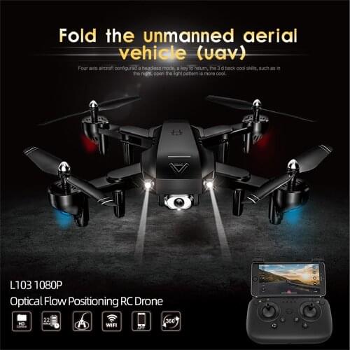 4K L103 Rc Helicopters Camera Wifi Fpv Drone GPS Drone Altitude 2.4g Optical Flow Position Drone Camera Rc Toys For Kid A809