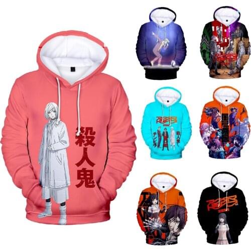 Akudama Drive Cosplay Hoodie Autumn Winter Casual Style Unisex Type 3D Printed Anime Hooded 2020 Newest