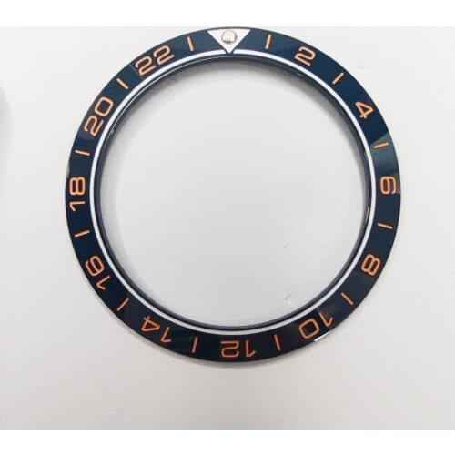 41.5mm ceramic bezel inlaid bezel accessories suitable for 44mm watch case accessories