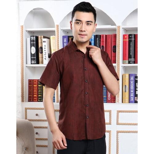 LOVILK Mens Silk Shirts